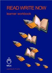 book Read Write Now Learner Workbook 1