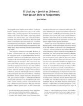 book El Lissitzky - Jewish as Universal: From Jewish Style to Pangeometry