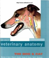 book Color atlas of veterinary anatomy. Volum 3: The Dog And Cat