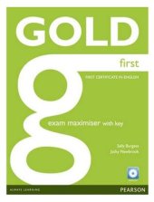 book Gold First - Exam Maximiser - Workbook with Key