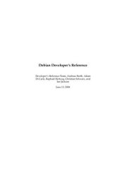 book Debian Developer's Reference