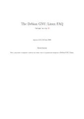 book The Debian GNU/Linux FAQ