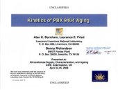 book Kinetics of PBX 9404 Aging