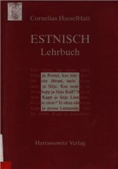 book Estnisch Lehrbuch / Lehrbuch des Estnischen