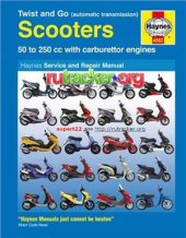 book Scooters 50 to 250 cc with carburettor engines