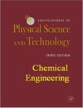 book Encyclopedia of Physical Science and Technology - Chemical Engineering