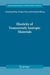 book Elasticity of Transversely Isotropic Materials