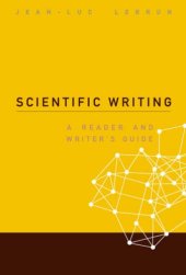 book Scientific writing: a reader and writer's guide