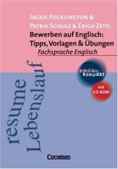 book Bewerben auf English - Tipps,Vorlagen und Uebungen