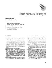 book Encyclopedia of Physical Science and Technology - Earth Sciences