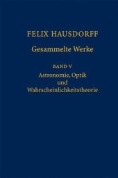 book Felix Hausdorff - gesammelte Werke 5