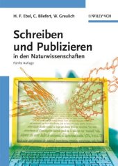 book Schreiben und Publizieren in den Naturwissenschaften