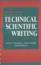 book The Mayfield Handbook of Technical and Scientific Writing