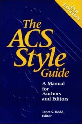 book The ACS Style Guide: A Manual for Authors and Editors