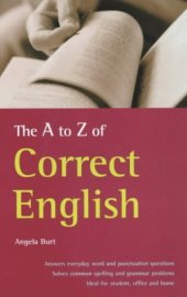 book The A-Z of correct English