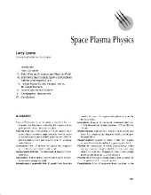 book Encyclopedia of Physical Science and Technology - Plasma Physics