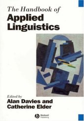 book The Handbook of Applied Linguistics