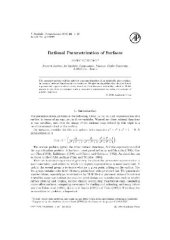 book Rational parametrization of surfaces