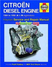 book Citroen Diesel Engine 1984 to 1996 (A to N registration)