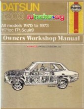 book Datsun 1200. Owners Workshop Manual