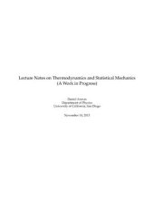 book Lecture Notes on Thermodynamics and Statistical Mechanics