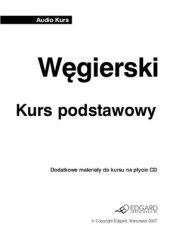 book Węgierski. Kurs podstawowy