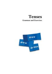 book Tenses: Grammar and Exercises