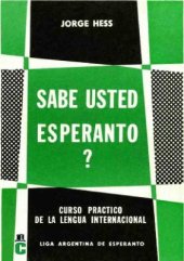 book ¿Sabe usted esperanto?