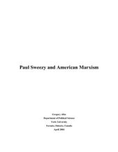 book Paul Sweezy and American Marxism