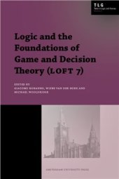 book Logic and the Foundations of Game and Decision Theory (LOFT 7)