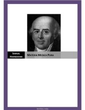 book Materia Medica Pura