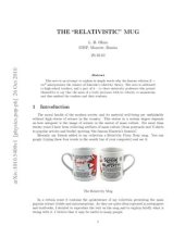 book The 'relativistic' mug / 'Релятивистская' кружка