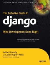 book The Definitive Guide to Django: Web Development Done Right (Source Code)