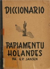 book Diccionario Papiamentu Holandes