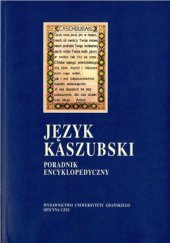 book Język kaszubski. Poradnik encyklopedyczny