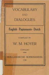 book Vocabulary and dialogues: English-Papiamento-Dutch