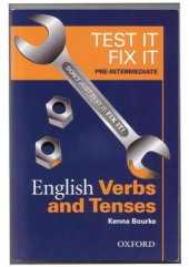 book Test it, Fix it. English Verbs and Tenses. Pre-intermediate Level