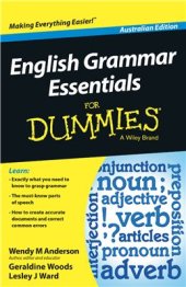 book English Grammar Essentials For Dummies (Australian Edition)