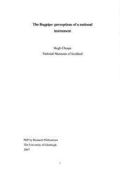 book The Bagpipe: Perceptions Of The National Instrument