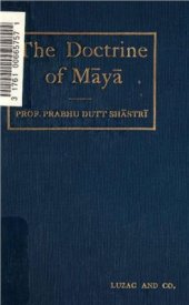 book The Doctrine of Māyā in the Philosophy of Vedānta