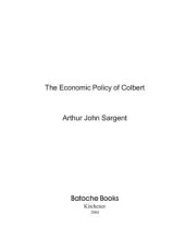 book The Economic Policy of Colbert