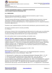 book О мерах предварительного судебного контроля в исполнительном производстве