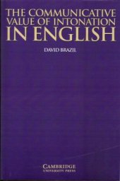 book The Communicative Value of Intonation in English