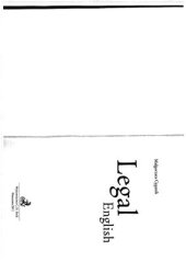 book Legal English
