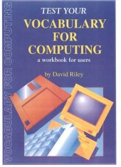 book Test your Vocabulary for Computing. A Workbook for Users