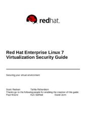 book Red Hat Enterprise Linux 7 Virtualization Security Guide