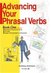 book Advancing Your Phrasal Verbs - Book 1