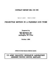 book Projectile motion in a flexible gun tube