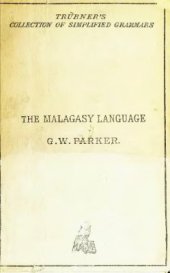 book A concise grammar of the Malagasy language