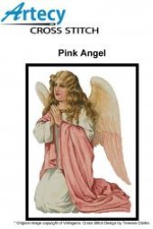 book Artecy Cross Stitch Pink Angel